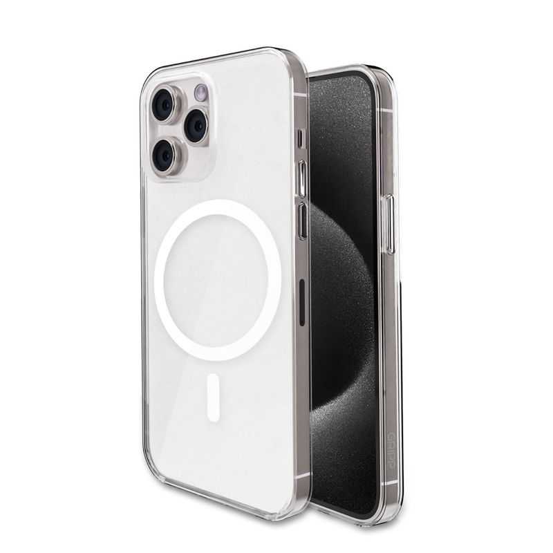 GRIPP Ice frost with MagSafe Case Clear Frost (6.1 Inches) (iPhone 15 Pro)