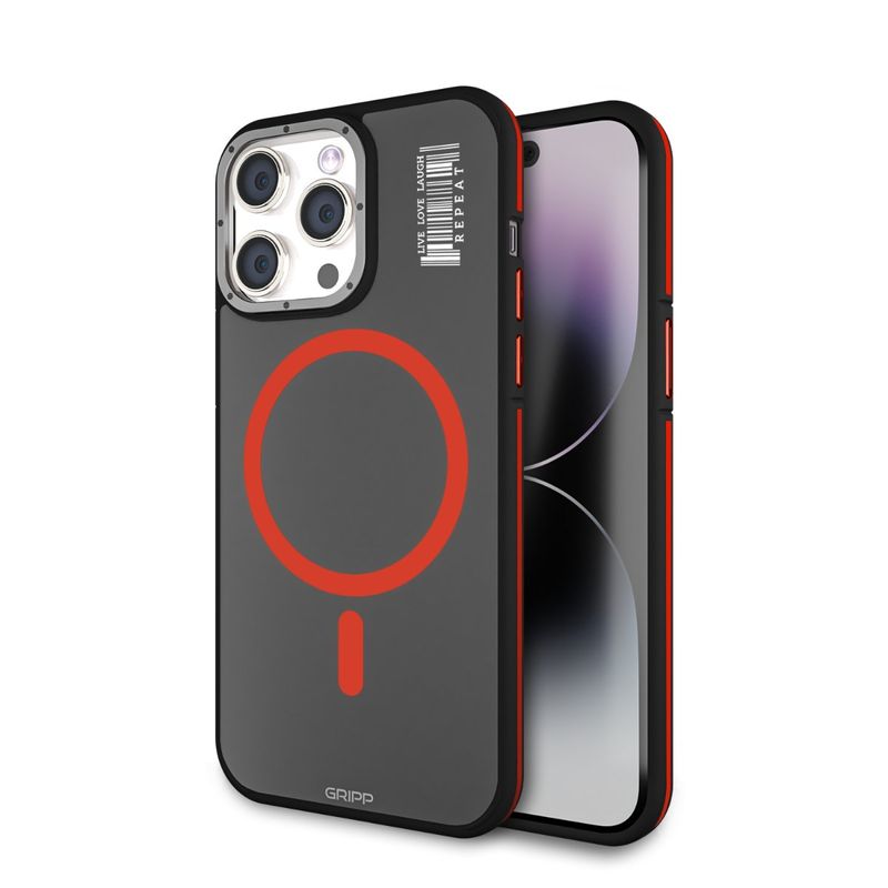 GRIPP Raigor with MagSafe Case Red (6.1 Inches) (iPhone 15 Pro)