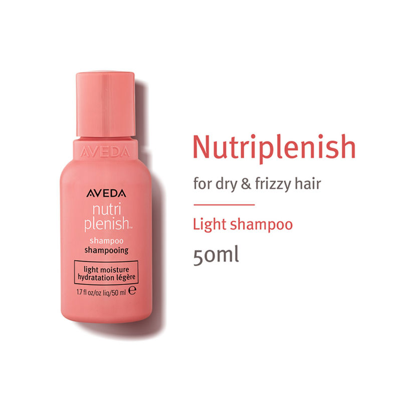 Aveda Nutriplenish Light Hydration Shampoo for Dry & Frizzy Hair with Coconut Oil - Mini