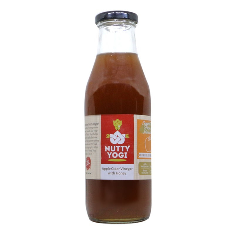 Nutty Yogi Natural Apple Cider Vinegar With Honey With Mother Buy