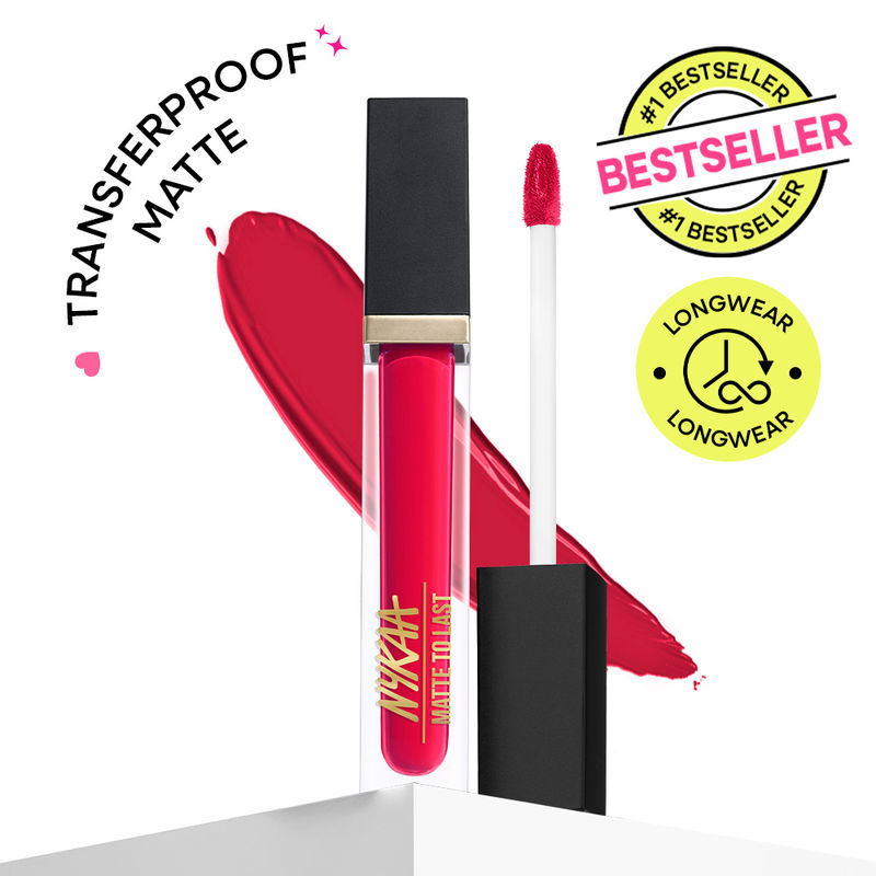 Nykaa Matte To Last ! Transferproof Liquid Lipstick - Mishti -10