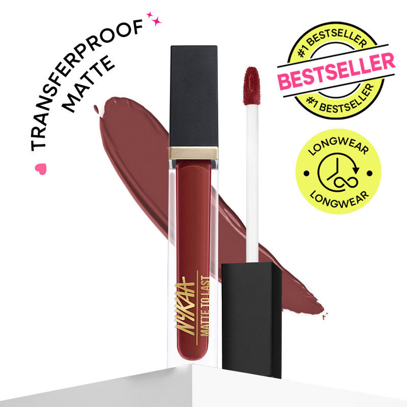 Nykaa Matte To Last ! Transferproof Liquid Lipstick - Kashi - 19