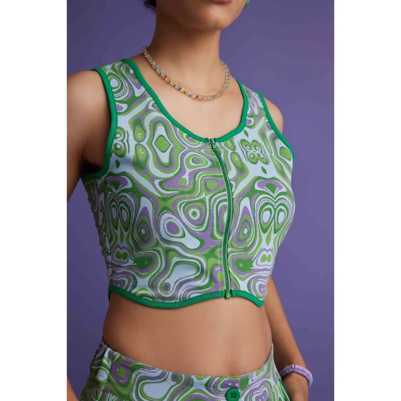 Muvazo Womens Pop Hologram Tank Top (XS)