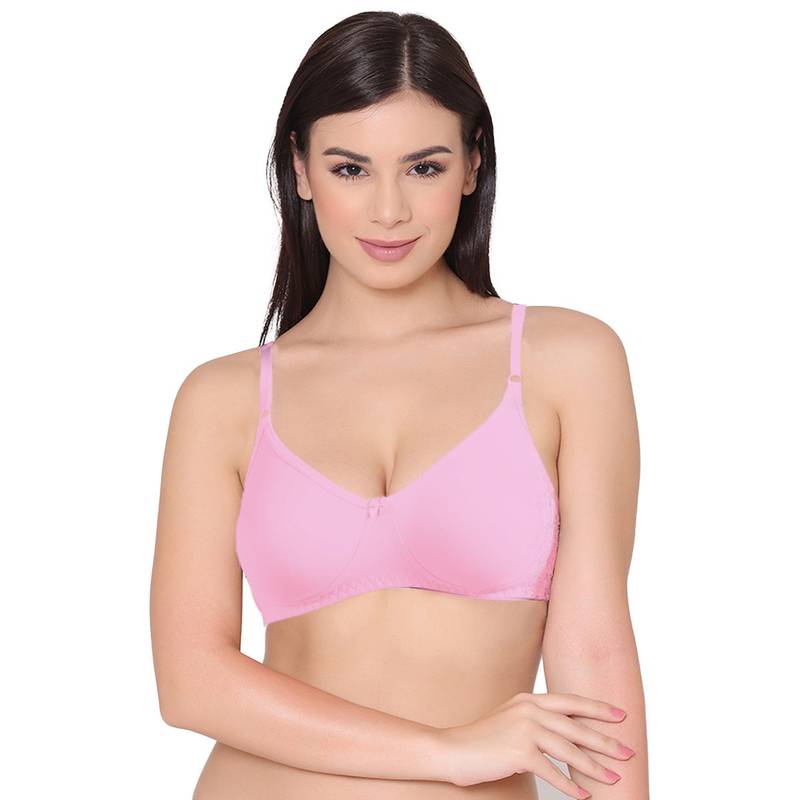 Groversons Paris Beauty Women'S Cotton Non Padded Non-Wired Regular Bra (30B)