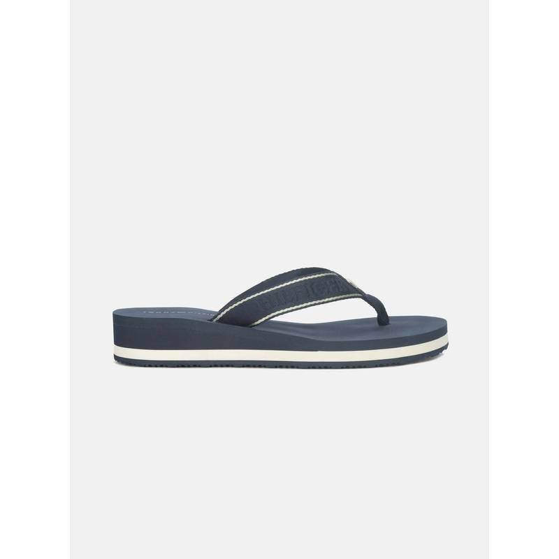 Tommy Hilfiger Women Navy Blue Flipflops (EURO 37)