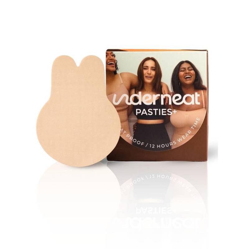 Underneat Womens Anti Sweat Reusable Bunny Lift Nipple Covers (C)