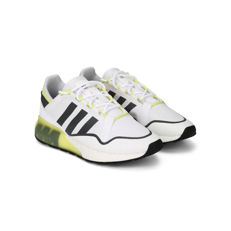 adidas Originals Zx 2K Boost Pure White Sneakers (UK 3)