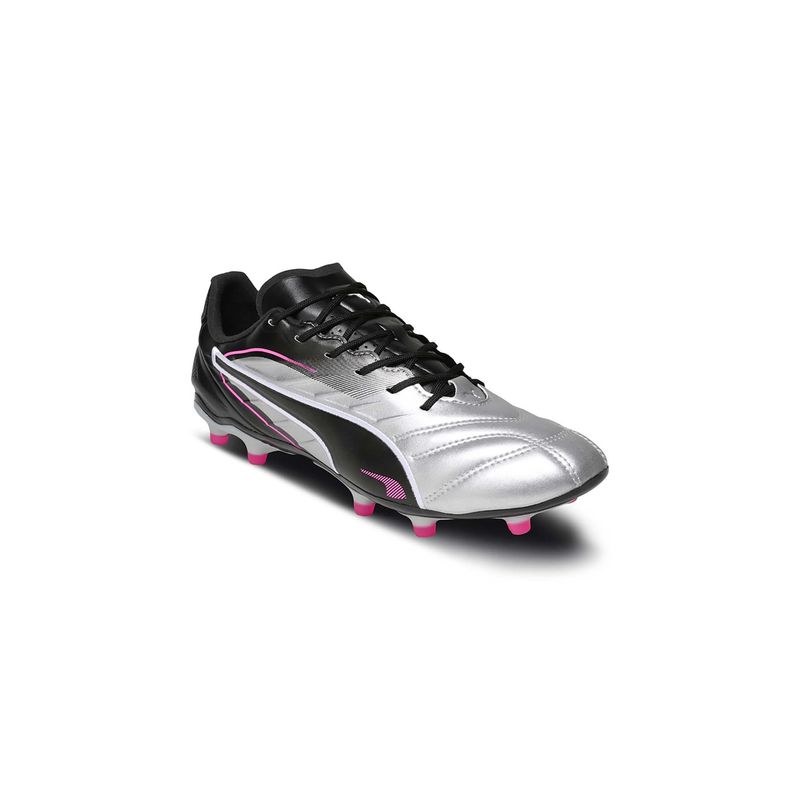 Puma KING PRO FG/AG Football Boots - Silver (UK 6)