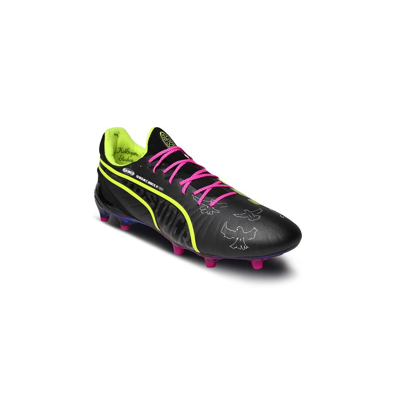 Puma KING ULTIMATE x KIDSUPER FG/AG Football Boots - Black (UK 5)