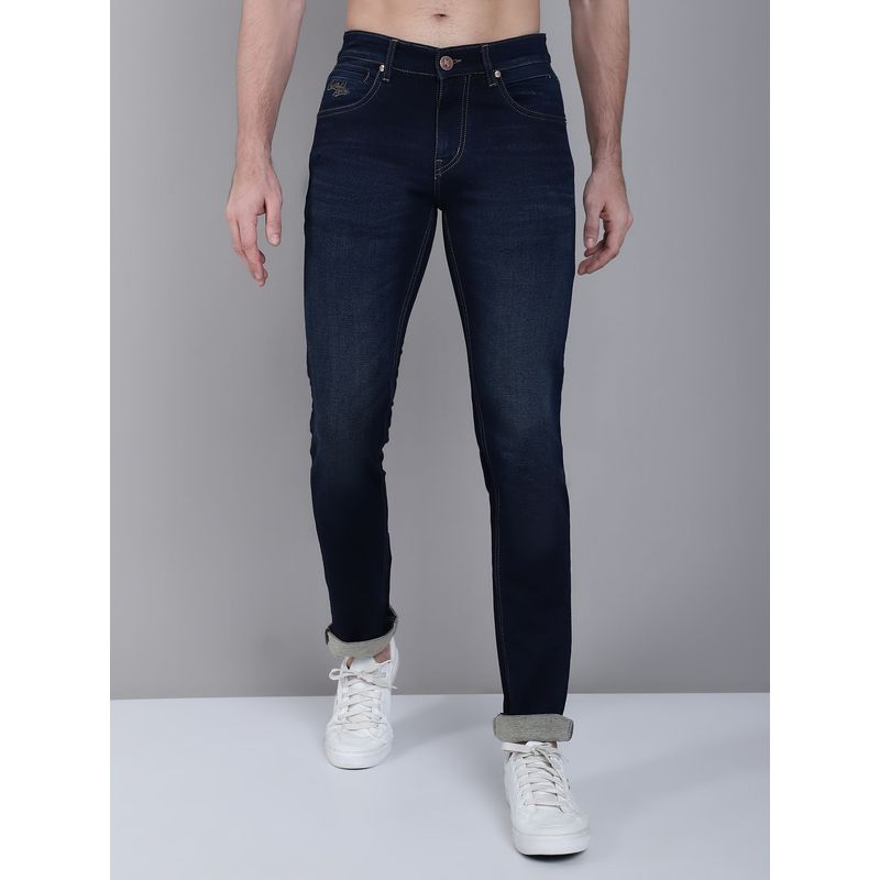 Cantabil Casual Blue Men Denim Jeans (34)