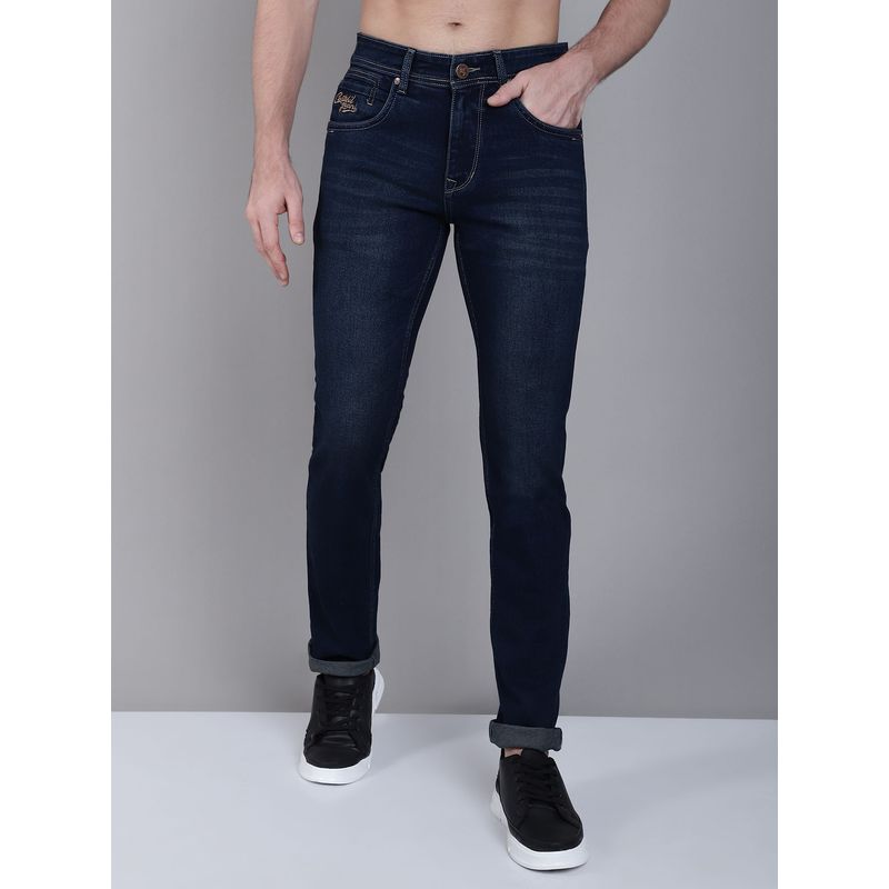 Cantabil Casual Blue Men Denim Jeans (36)