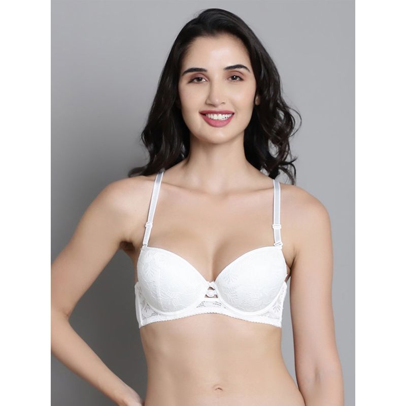 Makclan Everyday Opulence Lace Brassiere White (34C)