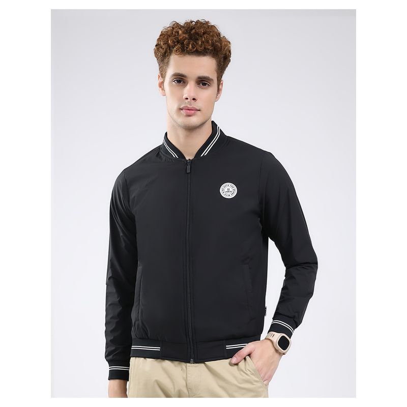 Rock.it Men Regular Fit Solid Full Sleeve Jacket (L)