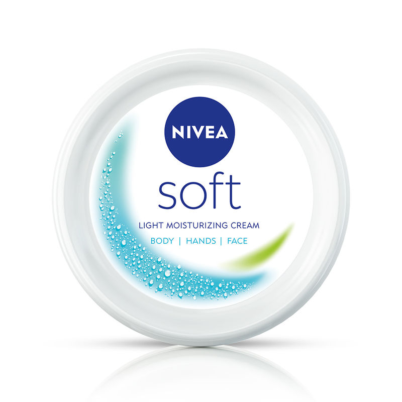 NIVEA Soft Vit E Light Non Sticky Face Moisturiser Cream Fresh & Hydrated Skin For All Skin Types