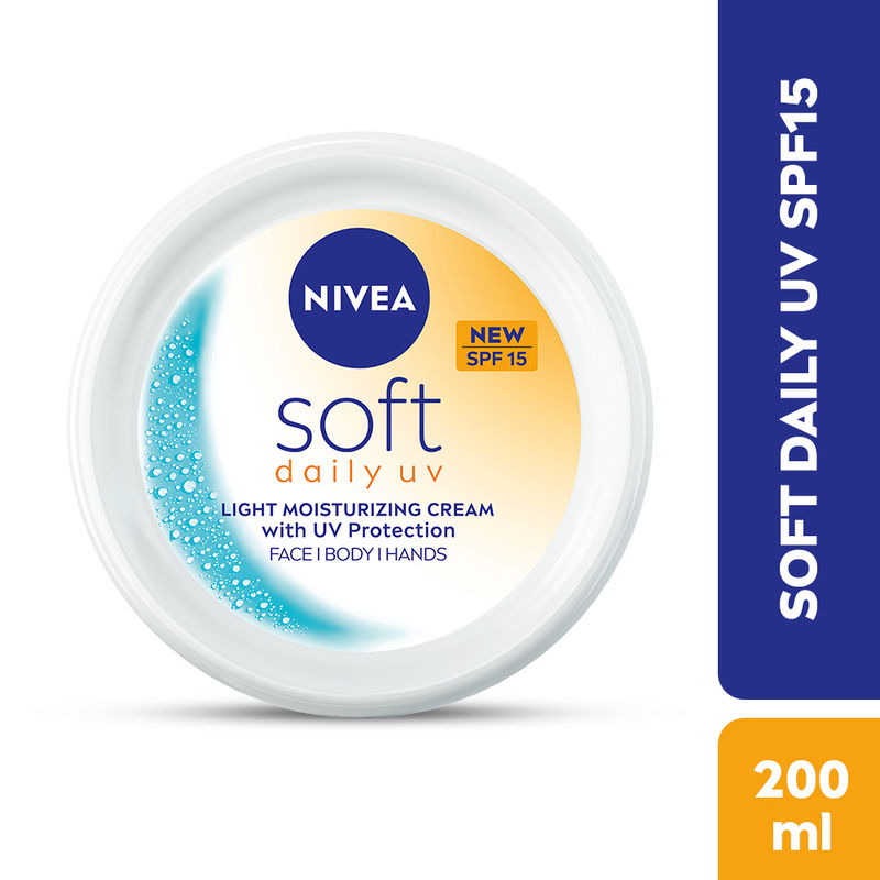 NIVEA Soft Daily UV Light Moisturising Cream