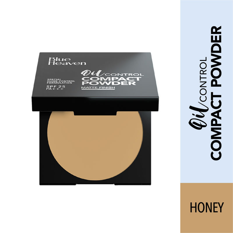 Blue Heaven Oil Control Compact Powder Matte Finish - Honey Medium 301