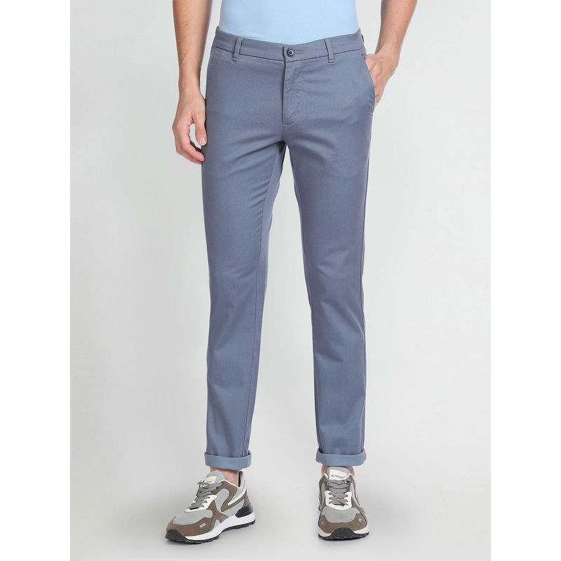 Arrow Sports Bronson Slim Fit Printed Chinos (38)