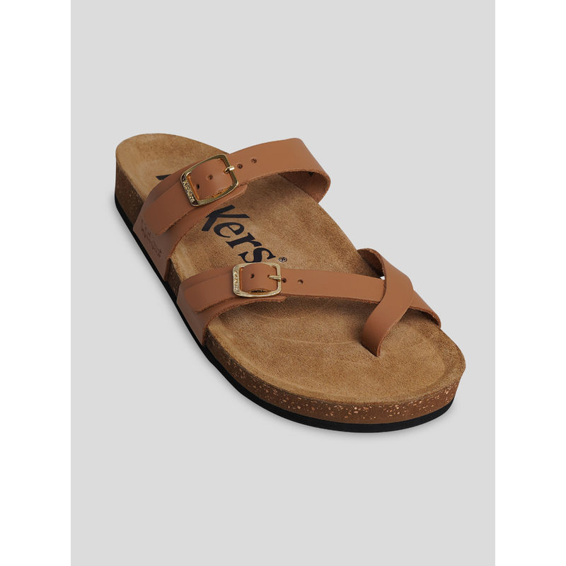 Kickers Kick Diya Tan Women Sandals (EURO 38)
