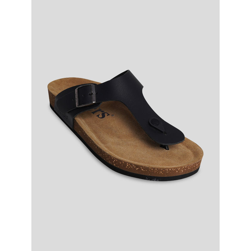 Kickers Kick Funi Black Men Sandals (EURO 40)