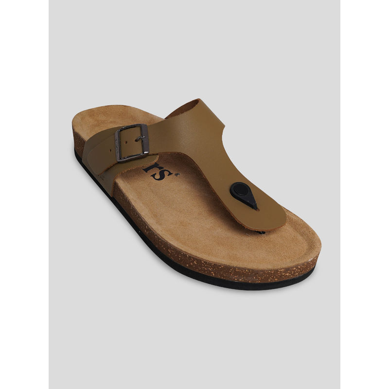 Kickers Kick Funi Khaki Men Sandals (EURO 40)
