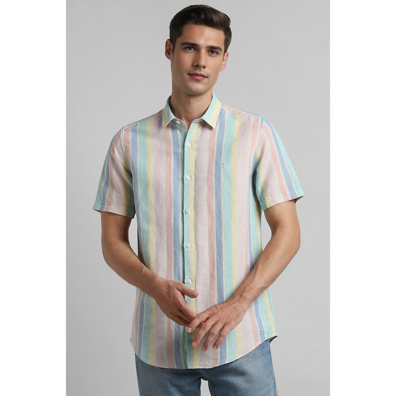 Simon Carter Multicoloured Striped Shirt (39)