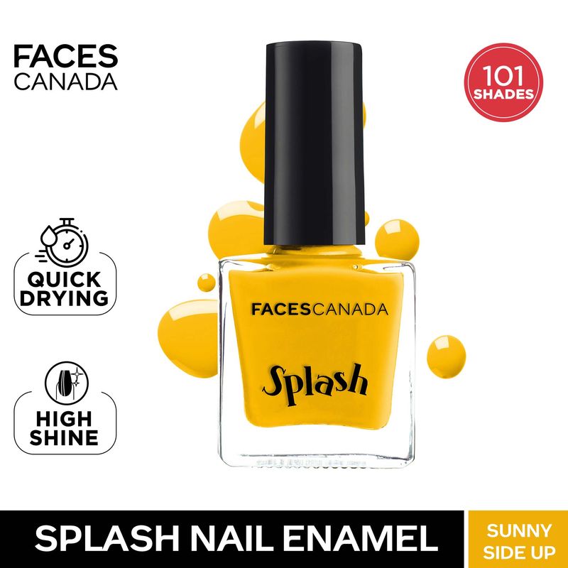 Faces Canada Splash Nail Enamel - Sunny Side Up