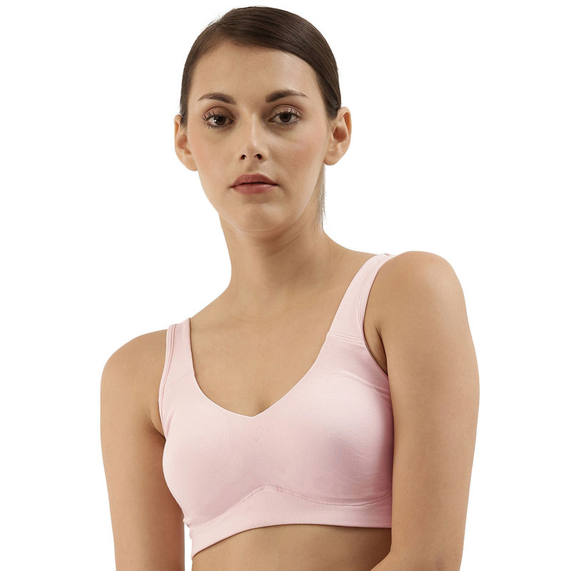 Enamor Easy SlipOn Back Keyhole Padded Wirefree Full Coverage Everyday Beginner's Bra A106 (S)