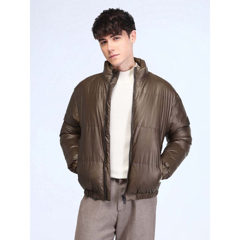 Flying Machine Brown Mens Jacket (S)