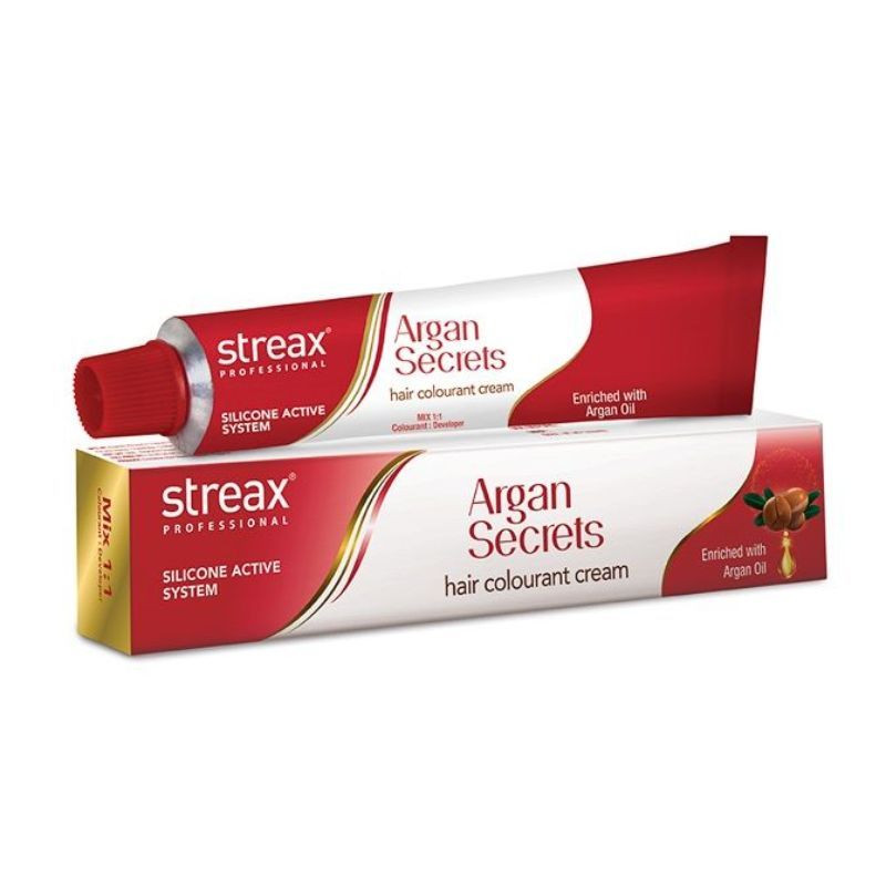 Streax Professional Argan Secrets Hair Colourant Cream - Light Ash Brown 5.1