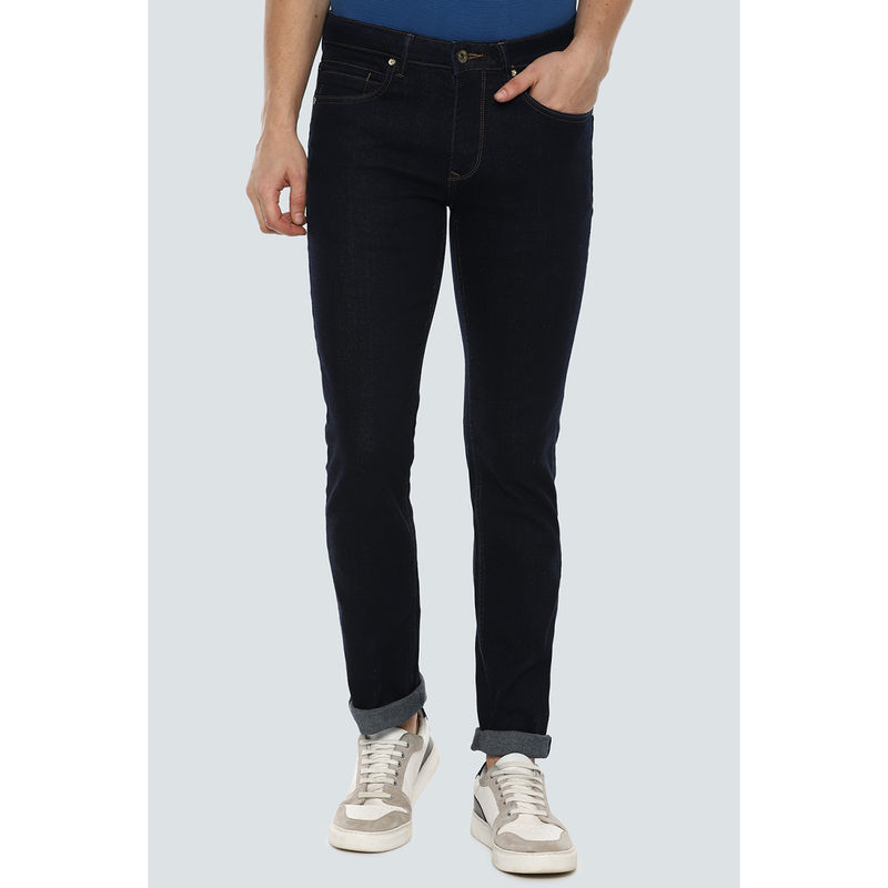 Louis Philippe Navy Blue Jeans (30)