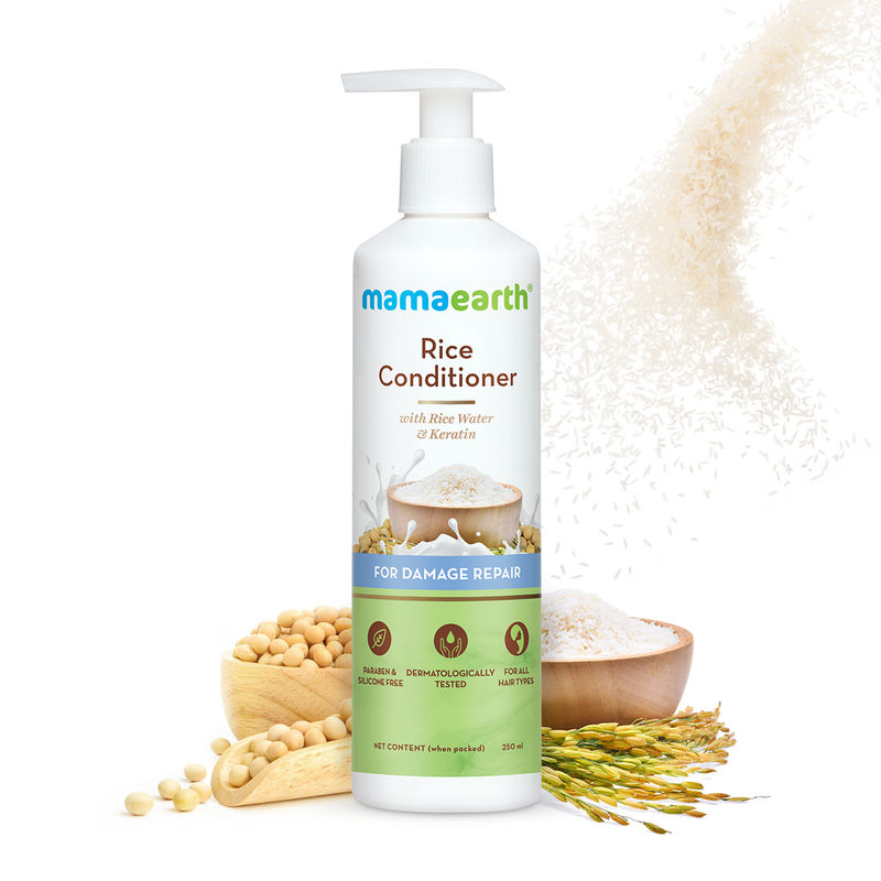 Buy Mamaearth Rice Water Conditioner With Rice Water And Keratin Online