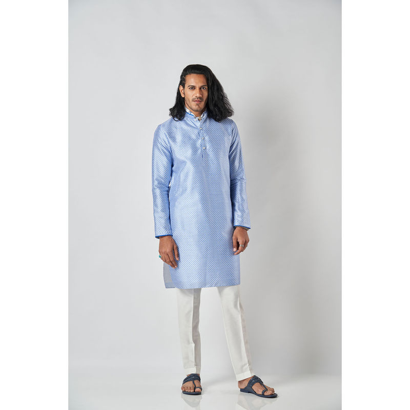 Bubber Blu Brenton Blue Cardinal Kurta (S)