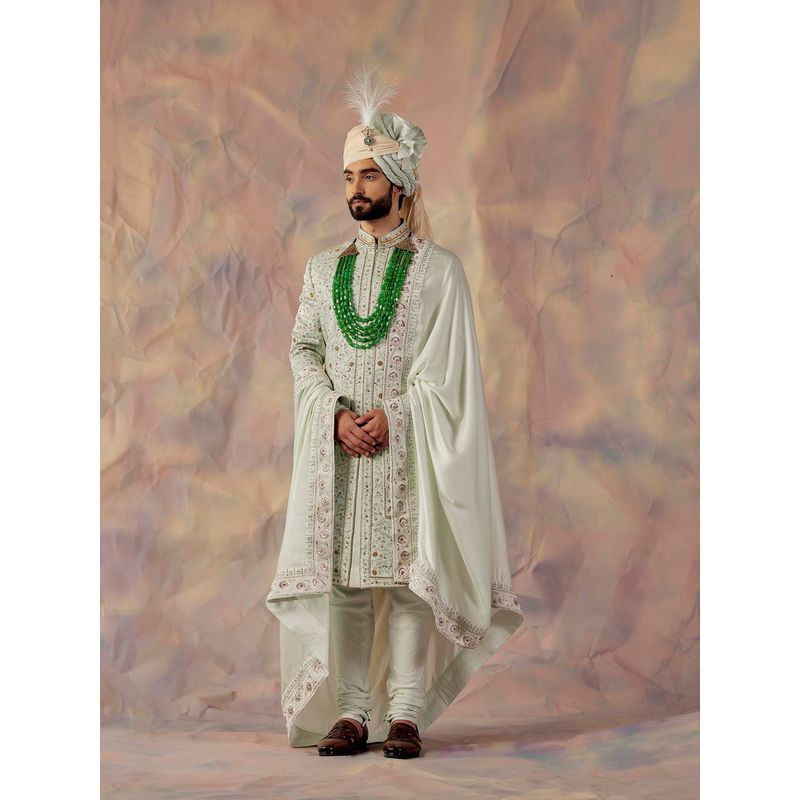Jatin Malik The Blue Momentum Sherwani
