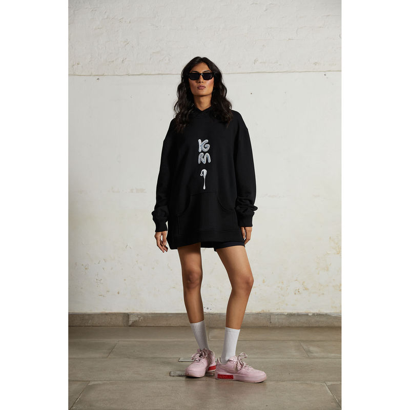 Kilogram Metal Drip Cotton Hoodie (XS)