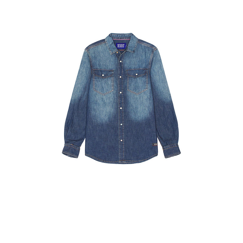 SCOTCH & SODA Workwear Denim Shirt (L)