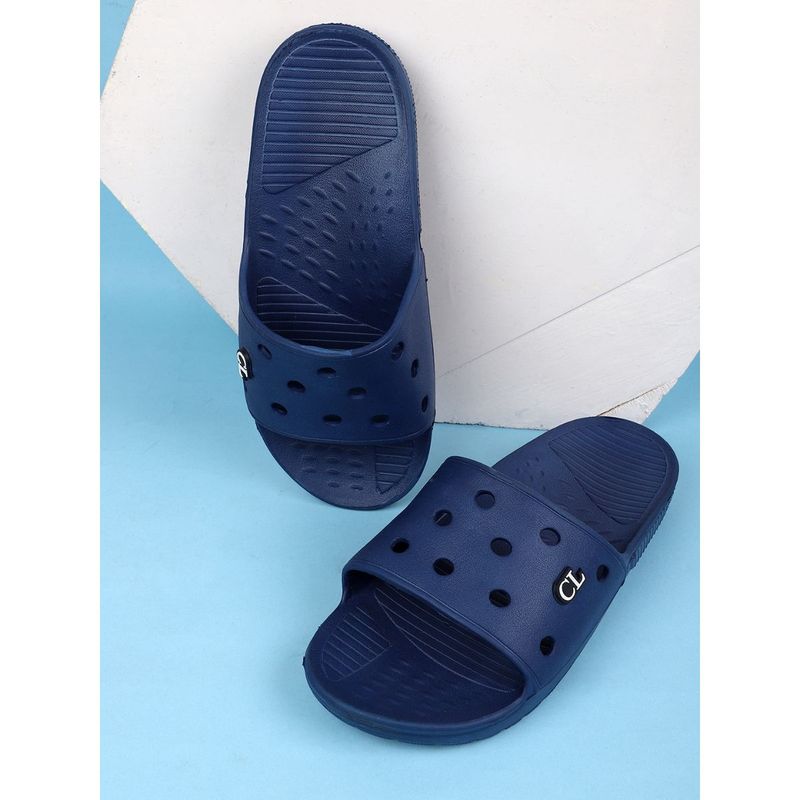 Carlton London Solid Navy Sandals (EURO 40)