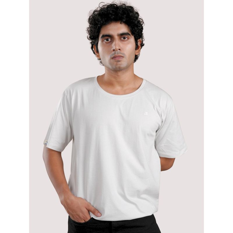 roar for good Organic Cotton Scoop Neck T-Shirt - Dove Grey (L)