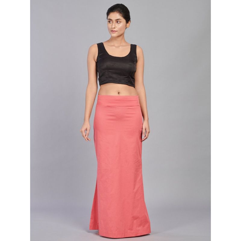 I AM BY DOLLYJAIN Cotton Lycra D'coat Red (S)