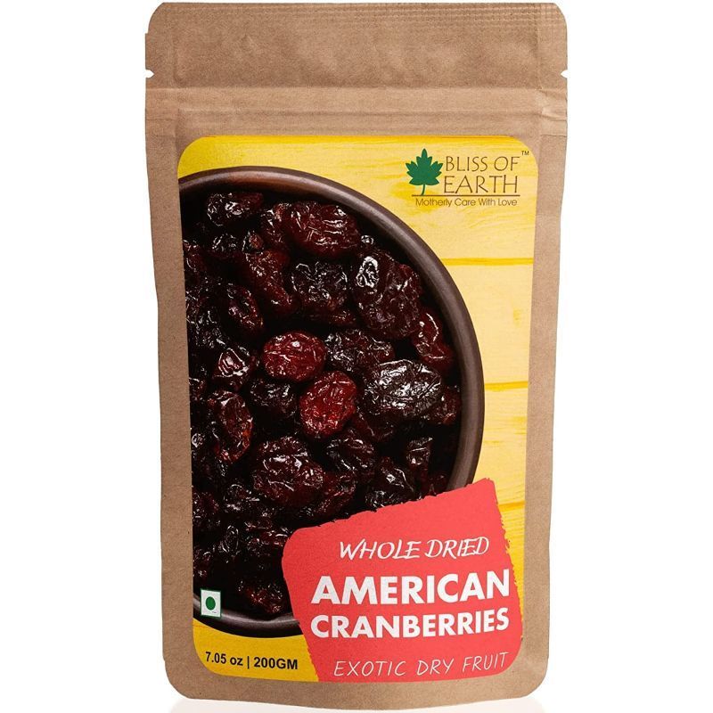 Bliss Of Earth Whole Dried American Cranberries