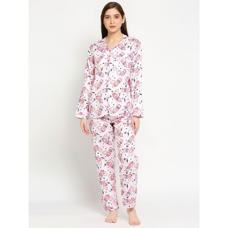 Buy Pyjama Party Spray Away Button Down Pj Set Pure Cotton Pj Set
