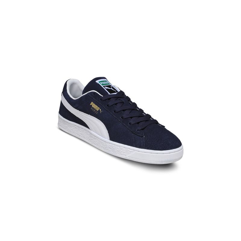 Puma Unisex Suede Classic Sneakers - Blue (UK 3)