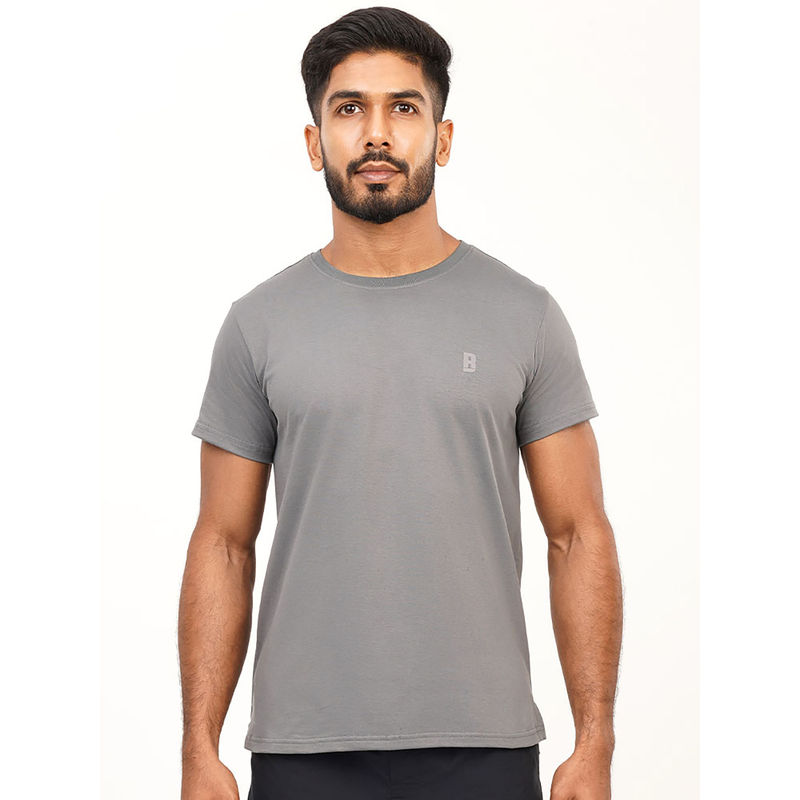 Baller Athletik Lounge Life Top Men T-Shirt - Steel Grey (M)