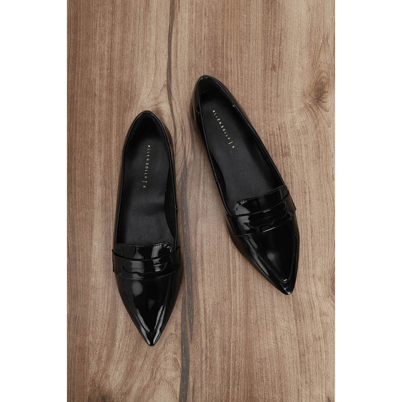 Allen Solly Women Black Casual Slip On Ballerinas (UK 5)