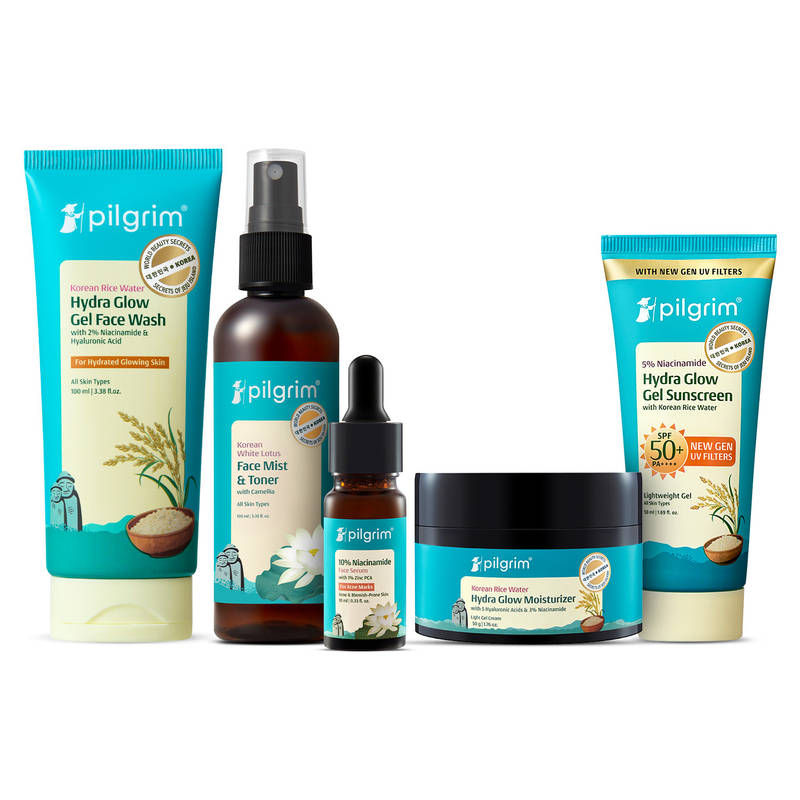 Pilgrim Complete Korean Hydration Kit (5 Pieces) - Image 2