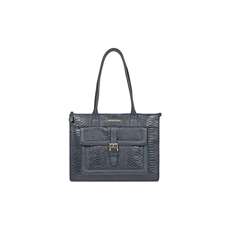 Buy Hidesign Angelina Sb 02 Women Laptop Bags Navy Blue (L) Online