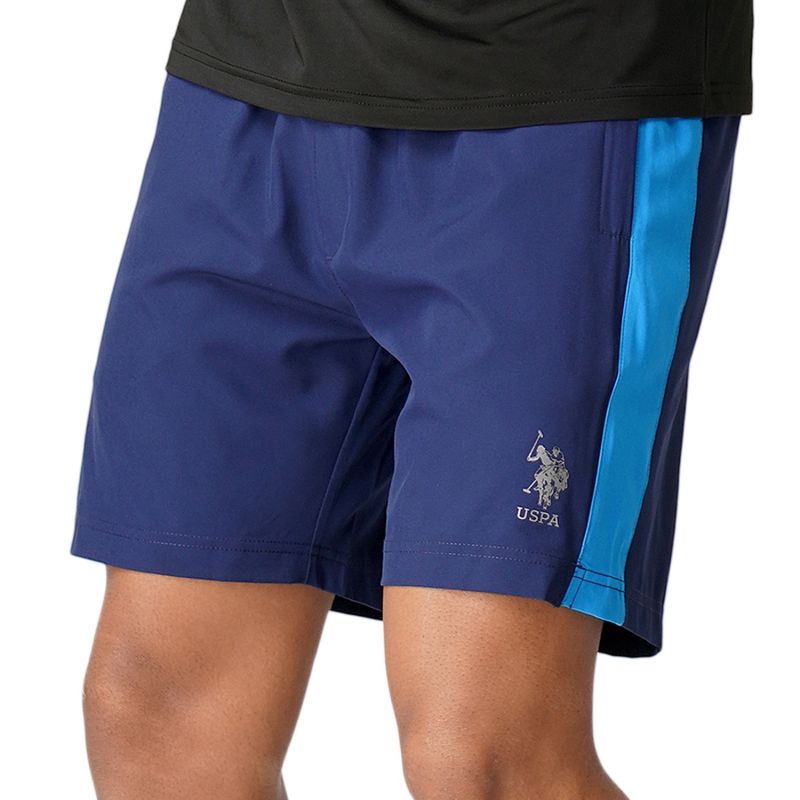 U.S. POLO ASSN. Men 1Vy I716 Natural Polyester Shorts - Pack Of 1 (S)