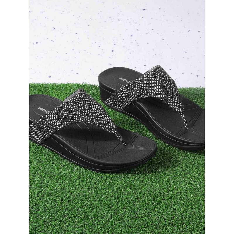Mochi Women Grey Casual Sandals (EURO 36)