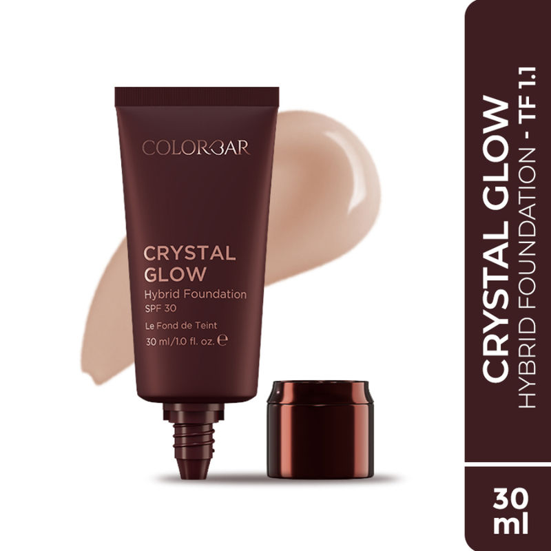 Colorbar Crystal Glow Hybrid Foundation SPF 30 - TF 1.1