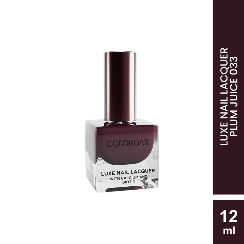 Colorbar Luxe Nail Lacquer - Plum Juice 33