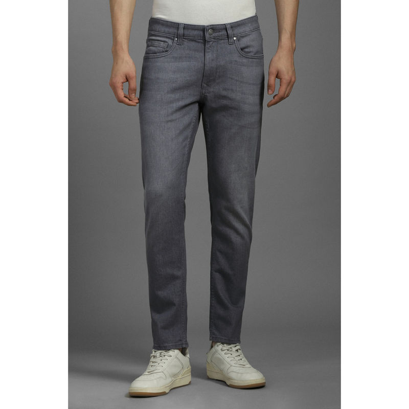 Louis Philippe Men Grey Light Smart Fit Jeans (30)